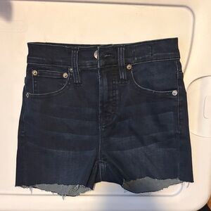 J. Crew Dark Blue Jean Shorts